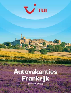 Catalogue TUI | Autovakanties Frankrijk | 2026-06-01T00:00:00.000Z - 2026-08-31T00:00:00.000Z