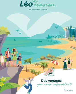 Catalogue Voyages Leonard | Eté 2026. | 2026-06-21T00:00:00.000Z - 2026-09-22T00:00:00.000Z
