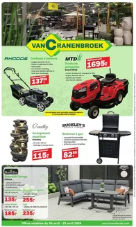 Catalogue Van Cranenbroek à Andenne | folder Van Cranenbroek FR | 2026-04-06T00:00:00.000Z - 2026-04-25T00:00:00.000Z