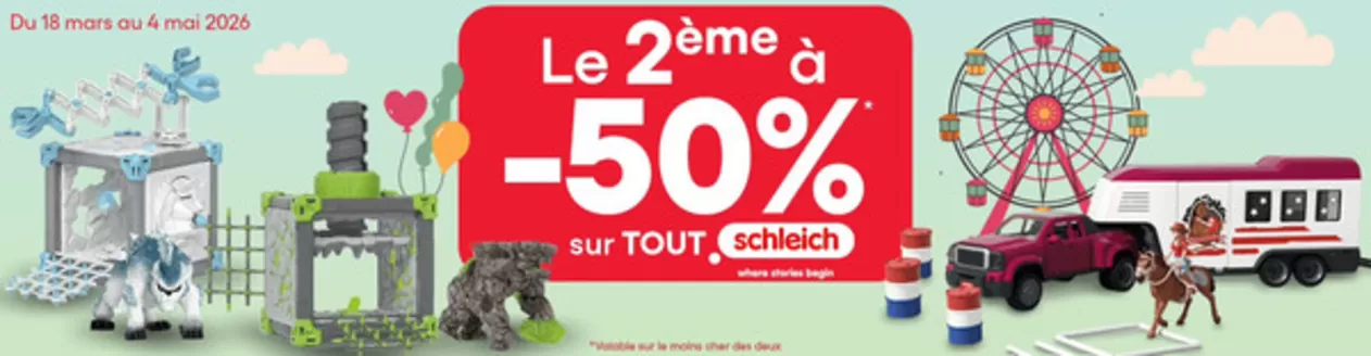 Catalogue King Jouet à Boussu | Oferta | 2026-04-09T00:00:00.000Z - 2026-05-09T00:00:00.000Z