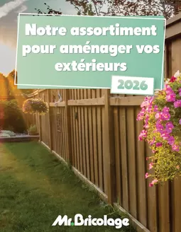 Catalogue Mr. Bricolage à Braine-l'Alleud | Catalogue jardin 2026 amenagement ext vwa67az8 bb | 2026-01-01T00:00:00.000Z - 2026-12-31T00:00:00.000Z