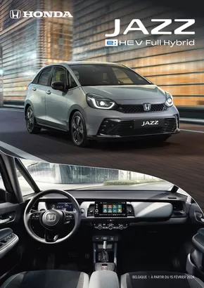 Catalogue Honda | Jazz E:HEV Full Hybrid | 2024-11-01T00:00:00.000Z - 2025-11-01T00:00:00.000Z