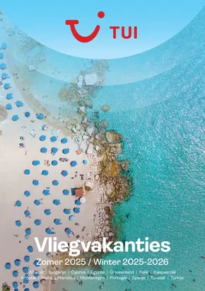Catalogue TUI à Charleroi | Vliegvakanties | 2024-11-27T00:00:00.000Z - 2026-01-31T00:00:00.000Z