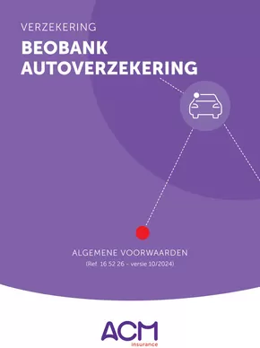 Catalogue Beobank à Rijkevorsel | Informatiedocument Beobank Autoverzekering | 2025-01-26T00:00:00.000Z - 2026-01-26T00:00:00.000Z