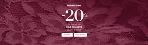 Catalogue Hunkemoller à Soumagne | -20% | 2025-02-27T00:00:00.000Z - 2025-06-12T00:00:00.000Z