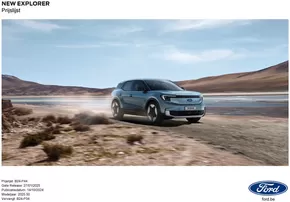 Catalogue Ford à Bruxelles | New Explorer | 2025-03-04T00:00:00.000Z - 2026-02-04T00:00:00.000Z