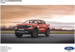 Catalogue Ford à Anvers | Next-Gen Ranger Raptor | 2025-03-04T00:00:00.000Z - 2026-03-04T00:00:00.000Z
