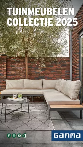 Catalogue GAMMA à Diest | Tuinmuebelen Collectie 2025 | 2025-03-19T00:00:00.000Z - 2025-12-31T00:00:00.000Z