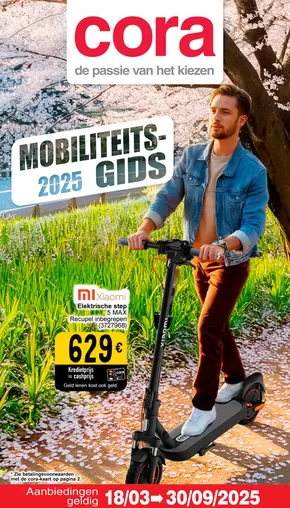 Catalogue Cora à Bruxelles | Mobiliteits Gids | 2025-03-21T00:00:00.000Z - 2025-09-30T00:00:00.000Z