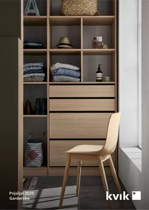 Catalogue Kvik à Namur | Prijslijst Garderobe | 2025-04-04T00:00:00.000Z - 2025-10-31T00:00:00.000Z