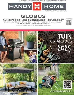 Catalogue HandyHome | Globus | 2025-04-05T00:00:00.000Z - 2025-05-30T00:00:00.000Z