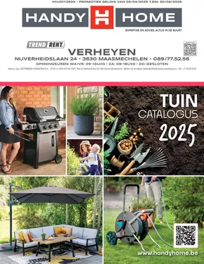 Catalogue HandyHome à Maasmechelen | Verheyen | 2025-04-05T00:00:00.000Z - 2025-06-30T00:00:00.000Z