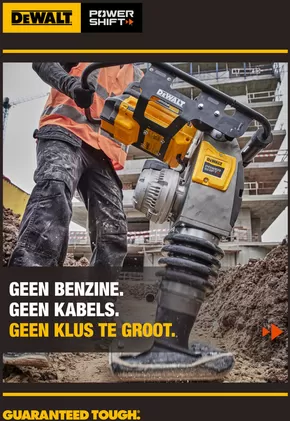 Catalogue DeWALT à Bruxelles | Powershift 2025 | 2025-04-18T00:00:00.000Z - 2025-11-30T00:00:00.000Z