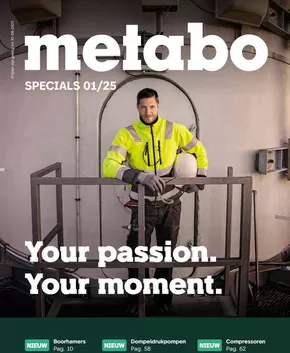 Catalogue Metabo à Remich | Specials | 2025-04-29T00:00:00.000Z - 2025-08-31T00:00:00.000Z