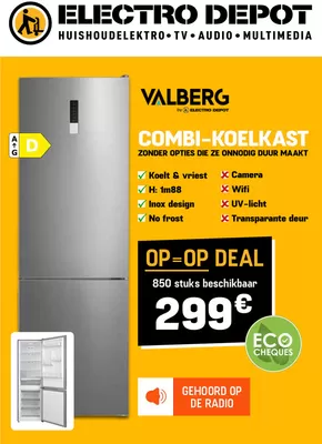 Catalogue Electrodepot à Overijse | Spring Deals | 2025-04-30T00:00:00.000Z - 2025-05-30T00:00:00.000Z