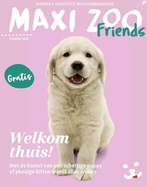 Catalogue Maxi Zoo à Sambreville | Friends Zomer | 2025-06-01T00:00:00.000Z - 2025-09-30T00:00:00.000Z