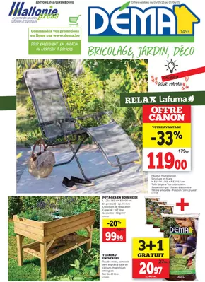 Catalogue Dema à Chimay | Bricolage | 2025-05-05T00:00:00.000Z - 2025-06-01T00:00:00.000Z