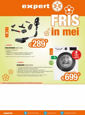 Catalogue Expert à Bierbeek | Fris In Mei | 2025-05-06T00:00:00.000Z - 2025-05-31T00:00:00.000Z