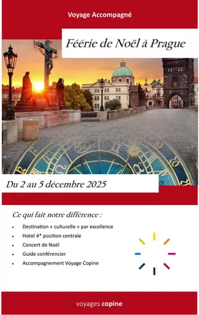 Catalogue Voyages Copine à Namur | Voyage Accompagné | 2025-05-07T00:00:00.000Z - 2025-12-05T00:00:00.000Z