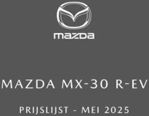 Catalogue Mazda à Saint-Trond | Mazda MX-30 R-EV | 2025-05-08T00:00:00.000Z - 2026-05-08T00:00:00.000Z