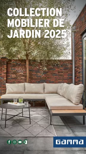 Catalogue GAMMA | Collection Mobilier De Jardin | 2025-05-09T00:00:00.000Z - 2025-12-31T00:00:00.000Z