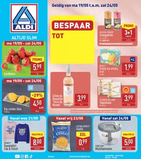 Catalogue Aldi à Comines-Warneton | Altijd Slim | 2025-05-19T00:00:00.000Z - 2025-05-24T00:00:00.000Z