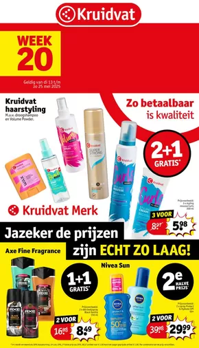 Catalogue Kruidvat à Charleroi | Week 20 | 2025-05-13T00:00:00.000Z - 2025-05-25T00:00:00.000Z