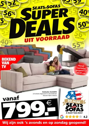 Catalogue Seats and Sofas à Wetteren | Super Deals | 2025-05-12T00:00:00.000Z - 2025-06-01T00:00:00.000Z
