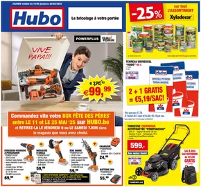 Catalogue Hubo | Le bricolage À votre portée | 2025-05-14T00:00:00.000Z - 2025-05-25T00:00:00.000Z