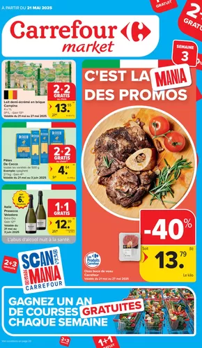 Catalogue Carrefour Market à Durbuy | Market Scan Mania | 2025-05-21T00:00:00.000Z - 2025-06-03T00:00:00.000Z