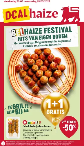Catalogue Delhaize à Middelkerke | Belhaize Festival. | 2025-05-22T00:00:00.000Z - 2025-05-28T00:00:00.000Z