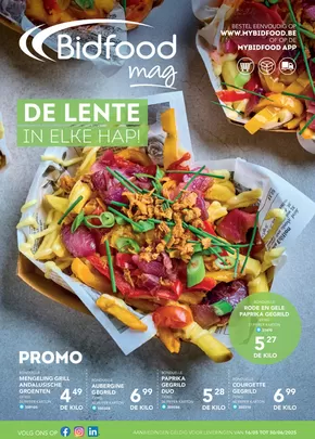 Catalogue Bidfood | De Lente In Elke Hap! | 2025-05-19T00:00:00.000Z - 2025-06-30T00:00:00.000Z