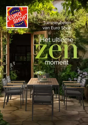 Catalogue Euroshop | Tuinmeubelen | 2025-05-19T00:00:00.000Z - 2025-08-31T00:00:00.000Z