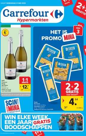 Catalogue Carrefour à Middelkerke | Het Is Promo Mania Week 3 | 2025-05-21T00:00:00.000Z - 2025-06-02T00:00:00.000Z