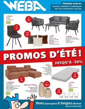 Catalogue Weba à Ans | Promos. | 2025-05-21T00:00:00.000Z - 2025-06-30T00:00:00.000Z