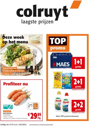 Catalogue Colruyt à Nieuwpoort | Deze Week Op Het Menu | 2025-05-21T00:00:00.000Z - 2025-06-03T00:00:00.000Z