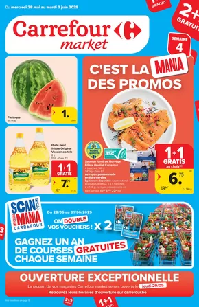 Catalogue Carrefour Market à Durbuy | Semaine 4 | 2025-05-28T00:00:00.000Z - 2025-06-03T00:00:00.000Z