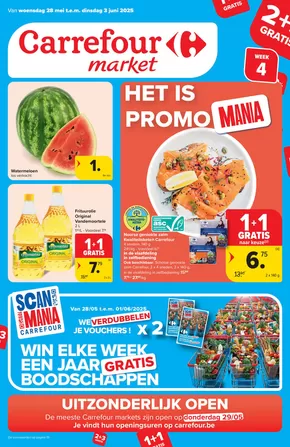 Catalogue Carrefour Market à Bruxelles | Week 4 | 2025-05-28T00:00:00.000Z - 2025-06-03T00:00:00.000Z