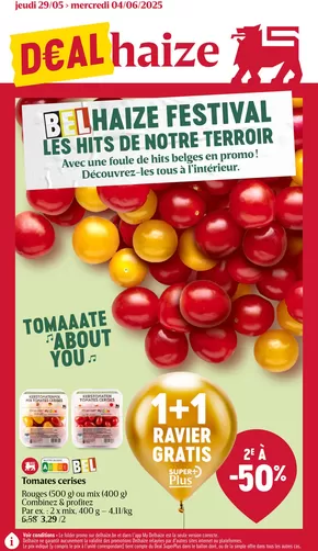 Catalogue Delhaize à Libramont-Chevigny | Belhaize Festival 2. | 2025-05-29T00:00:00.000Z - 2025-06-04T00:00:00.000Z