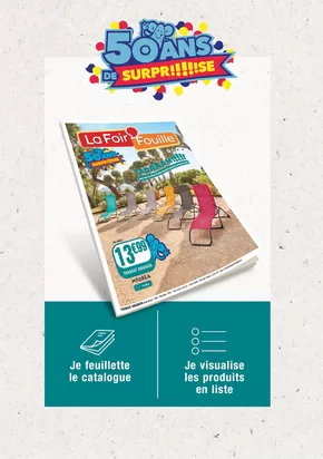 Catalogue La Foir'Fouille à Mouscron | Je Feuillette Le Catalogue | 2025-05-26T00:00:00.000Z - 2025-06-30T00:00:00.000Z
