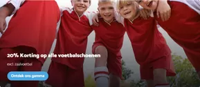 20% Korting Op Alle Voetbalschoenen