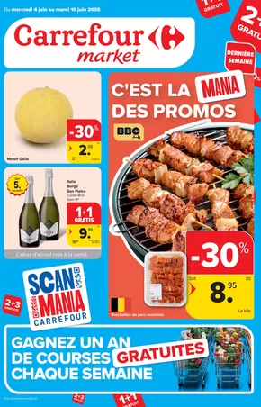 Catalogue Carrefour Market | C'est La Mania Des Promos | 2025-06-04T00:00:00.000Z - 2025-06-10T00:00:00.000Z