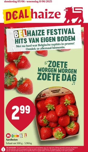 Catalogue Delhaize à Dour | Festival | 2025-06-05T00:00:00.000Z - 2025-06-11T00:00:00.000Z