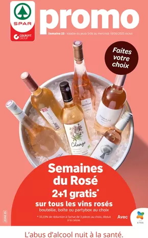 Catalogue SPAR à Paliseul | Faites Votre Choix | 2025-06-05T00:00:00.000Z - 2025-06-18T00:00:00.000Z