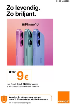 Catalogue Orange à Drogenbos | Zo Briljant. | 2025-06-03T00:00:00.000Z - 2025-06-23T00:00:00.000Z