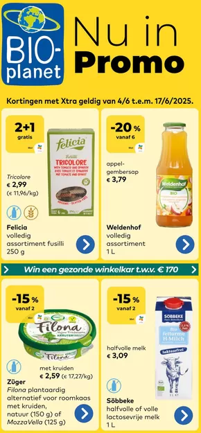 Catalogue Bio Planet | Nu In Promo | 2025-06-04T00:00:00.000Z - 2025-06-17T00:00:00.000Z