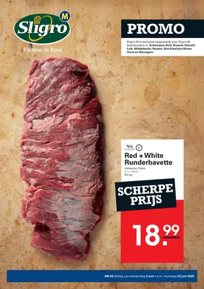 Catalogue Sligro à Wevelgem | Promo | 2025-06-05T00:00:00.000Z - 2025-06-23T00:00:00.000Z