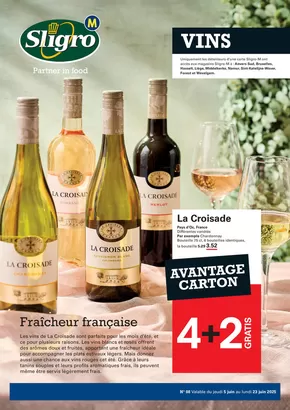 Catalogue Sligro à Wevelgem | Vins | 2025-06-05T00:00:00.000Z - 2025-06-23T00:00:00.000Z