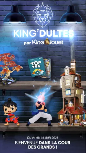 Catalogue King Jouet à Soumagne | King'dultes | 2025-06-04T00:00:00.000Z - 2025-06-16T00:00:00.000Z