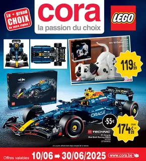 Catalogue Cora à Charleroi | Lego | 2025-06-10T00:00:00.000Z - 2025-06-30T00:00:00.000Z